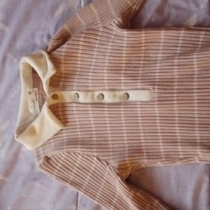 Cute soft collard top